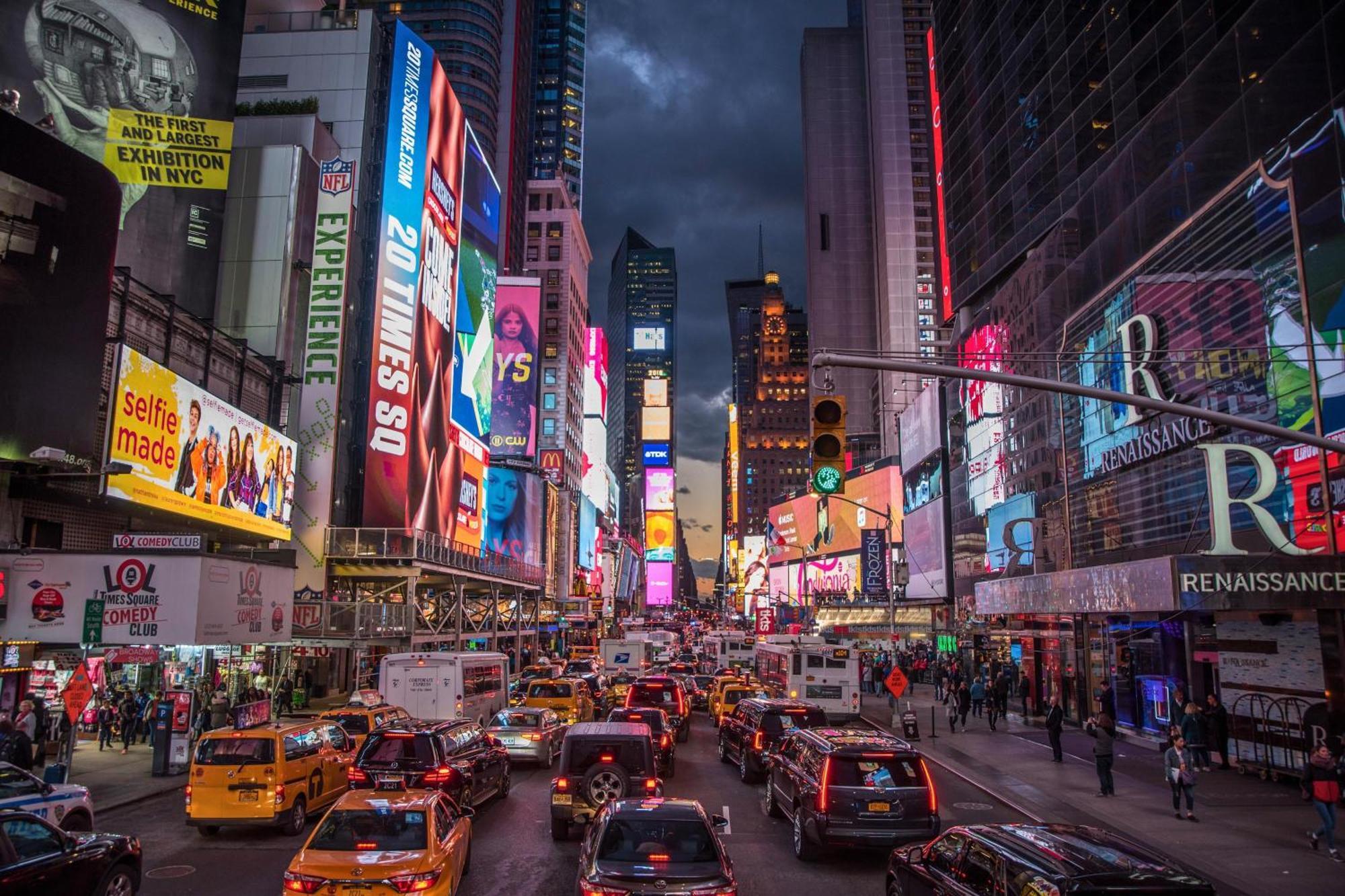 Ameritania At Times Square New York Esterno foto